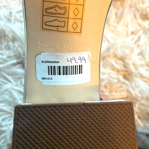 cute silver 1 1/2 inch heels - Picture 4 of 5